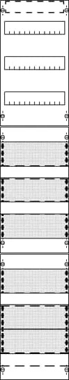 ABB Striebel & John GmbH Striebel und John FV19A3R3 Verteilerfeld mit APZ3, zRfZ4 9RE 2CPX054201R9999