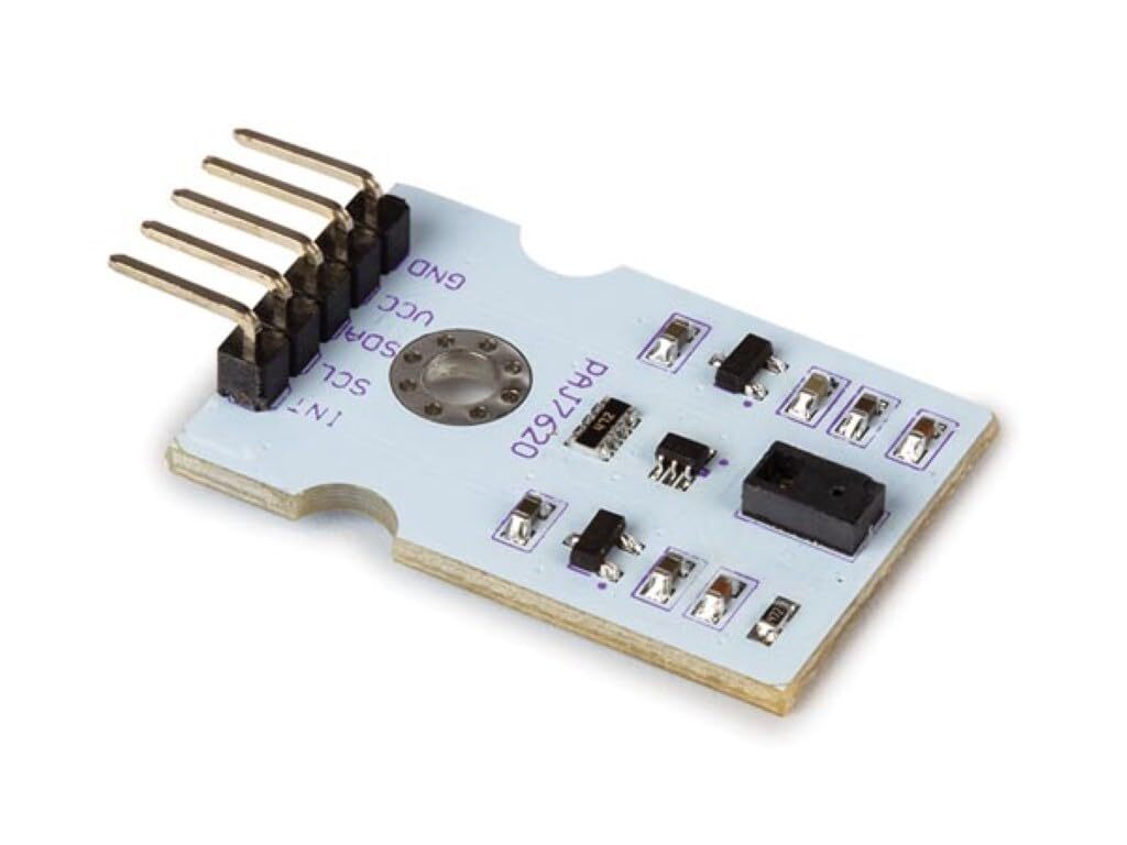 Whadda Sensor-Modul mit Gestenerkennung, PAJ7620, 5 VDC, Erkennungsdistanz 10 cm, weiß WPSE358