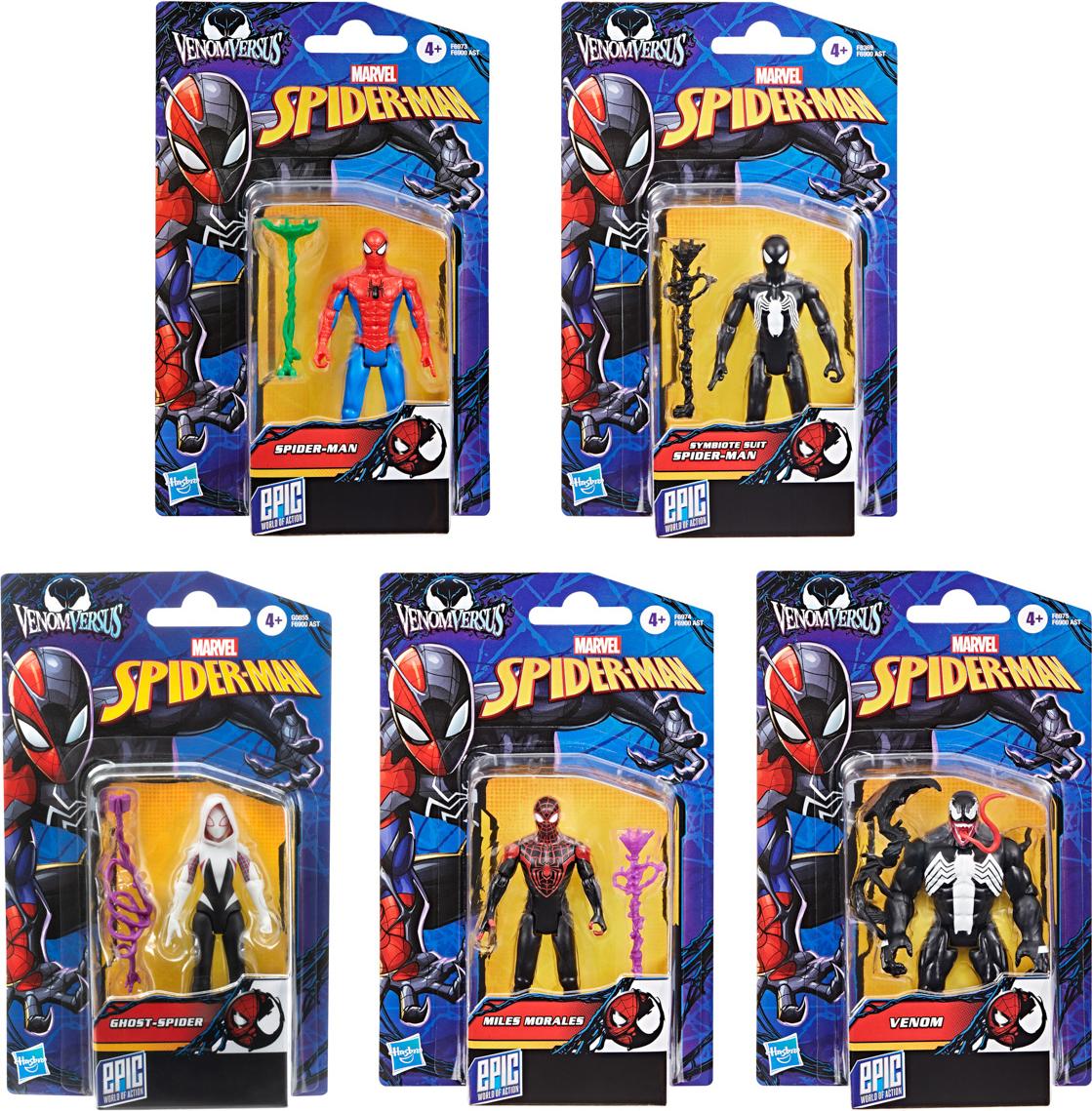 Hasbro Spiderman HASBRO - Spider-Man Figur mit Zubehör 10 cm