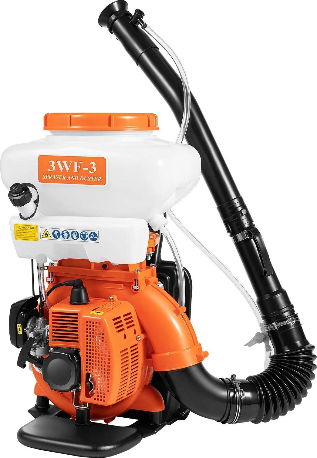 StarTech Benzin Rucksack-Sprühgerät - 3WF-3 Dünger- und Pestizidsprüher/Streuer - 41,5 cm³ - 2,13 kW - Bis 20 l - Manueller Start - Gelb