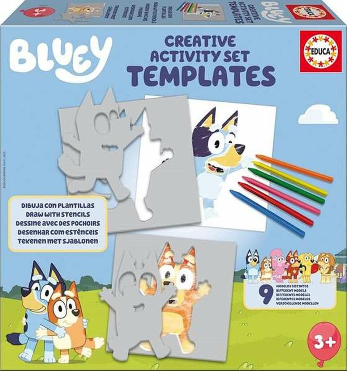 Educa Bluey Creative Activity Set Vorlagen 19886-UNIT