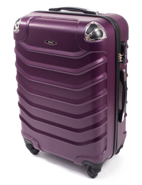 ShopJK Reisekoffer ABS 730, Farbmuster: lila XL ABS730FIAXL