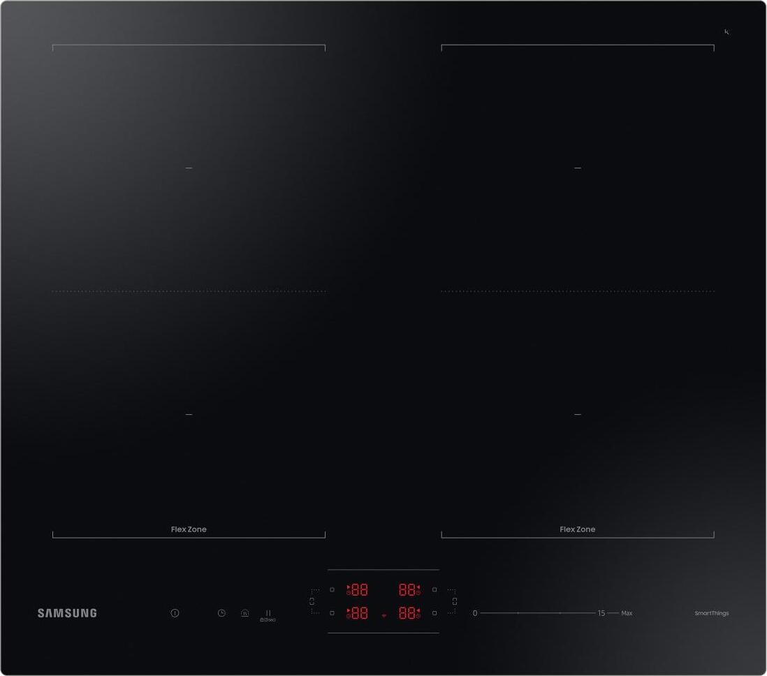Samsung NZ64B5066FK Black Vstavaná indukčná varná doska so 4 horákmi
