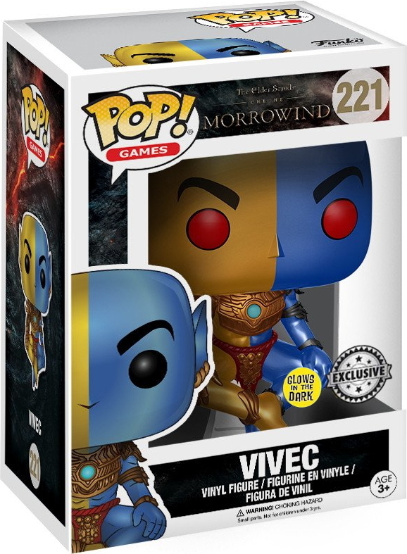 The Elder Scrolls Morrowind - Vivec 221 Glows in the Dark Exclusive - Funko 561670
