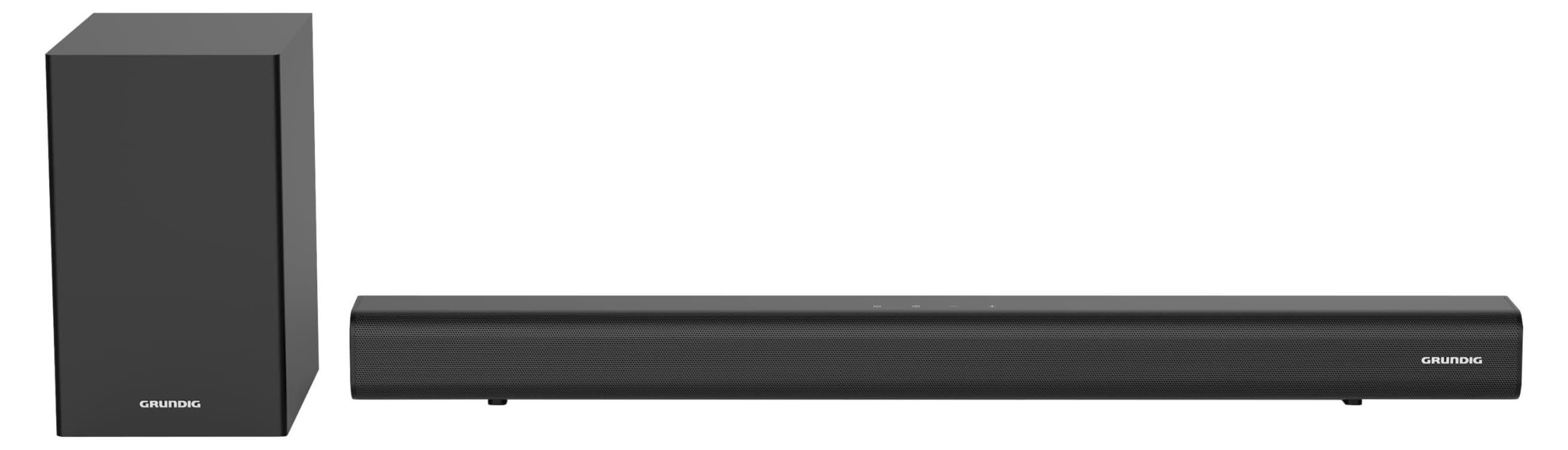 Grundig DSB 991 SW, 2.1 kanály/kanálov, 90 W, 50 W, Čierna, Káblový a bezdrôtový, 100 - 240 V