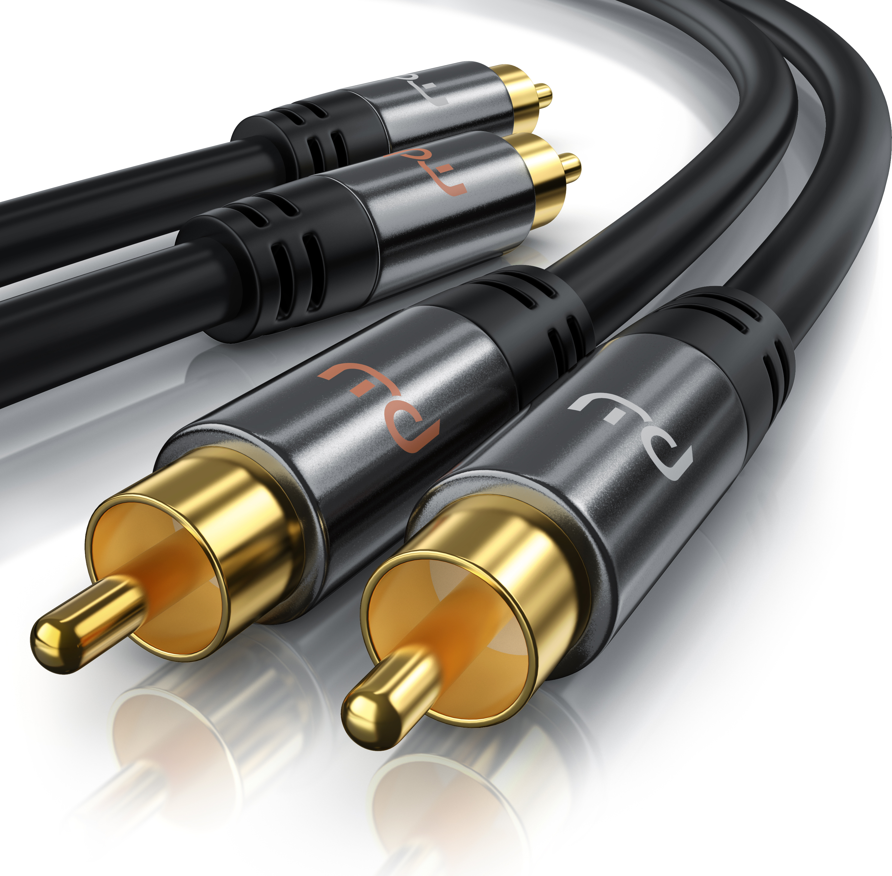 Rode Cavo RCA HiFi 3m Marrone: Contatti Placcati Oro E Schermatura Anti-interferenze Per Impianto Stereo