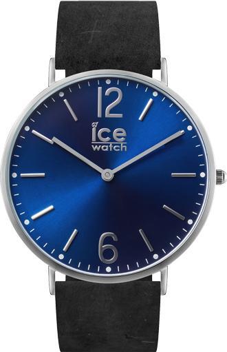 Hodinky Ice-Watch Ice-City Norwish pánske hodinky s koženým remienkom čierne