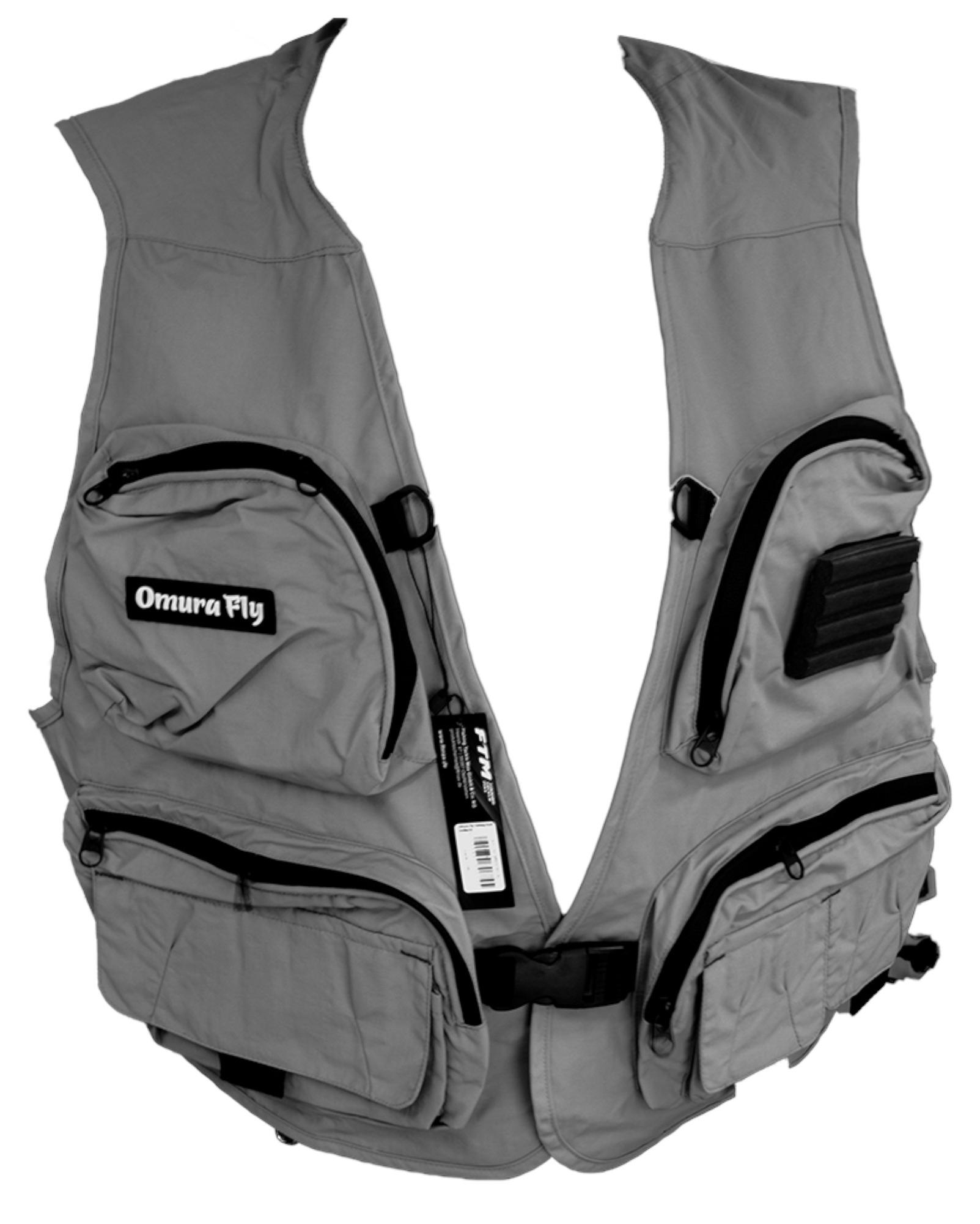 FTM Omura Fly-Fishing Vest - Angelweste, Größe:XL 9893030-XL