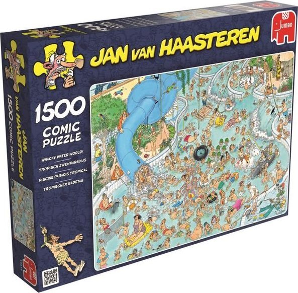 Jumbo Jan van Haasteren Tropischer Badetag 1500 Teilen, 1500 Stück(e), Comics, 12 Jahr(e) 17314