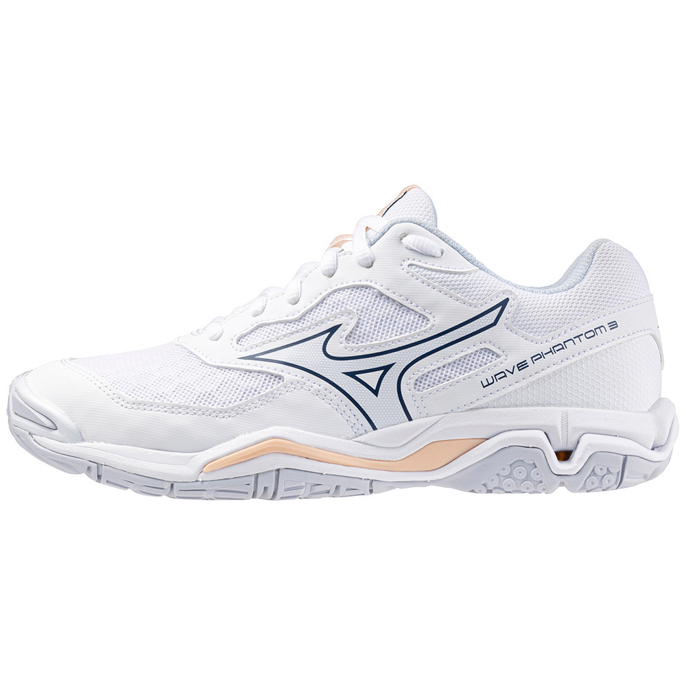 Mizuno Wave Phantom 3 White/Halogenblue/Peachparf White/Halogenblue/Peachparf 7 X1GB2260