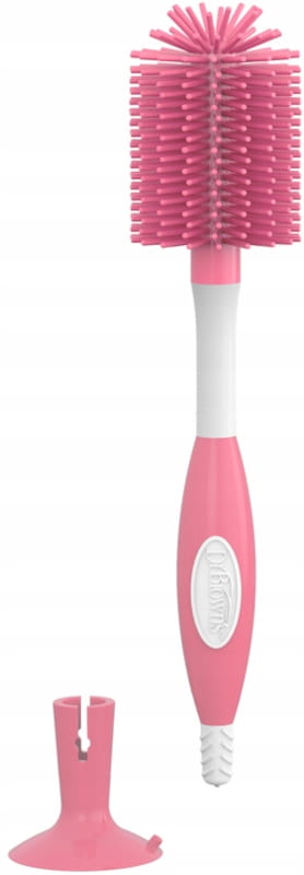 Dr. Brown's Dr. Brown’s Silikon Flaschenbürste - Rosa | Flaschenbürste 605758