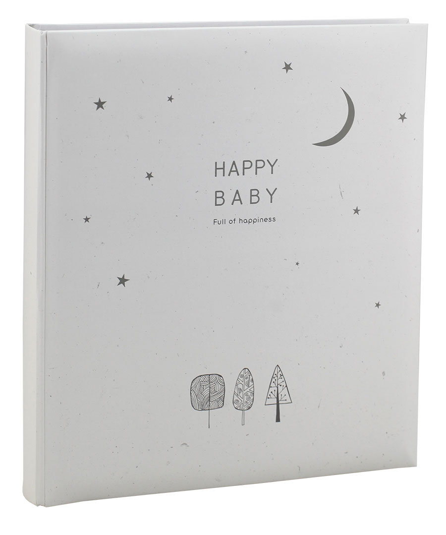 Baby Journal Fotoalbum 29x32 cm 60 weiße Seiten Jumbo Buchalbum Kinder Fotobuch 