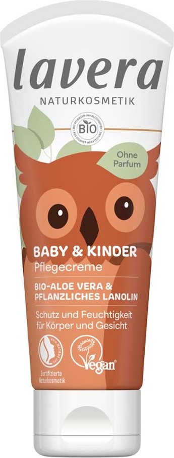 lavera Baby & Kinder - Pflegecreme 75ml 12er Pack