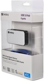 Sandberg USB 3.0 Hub 4 porty (133-72)