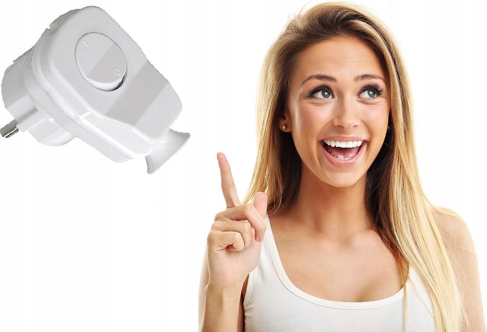 ORNO| Winkelstecker 2p+z UNI-Schuko - Weiß - Mit Schalter - Ideal für Netzinstallationen or_AWA-/BIAA