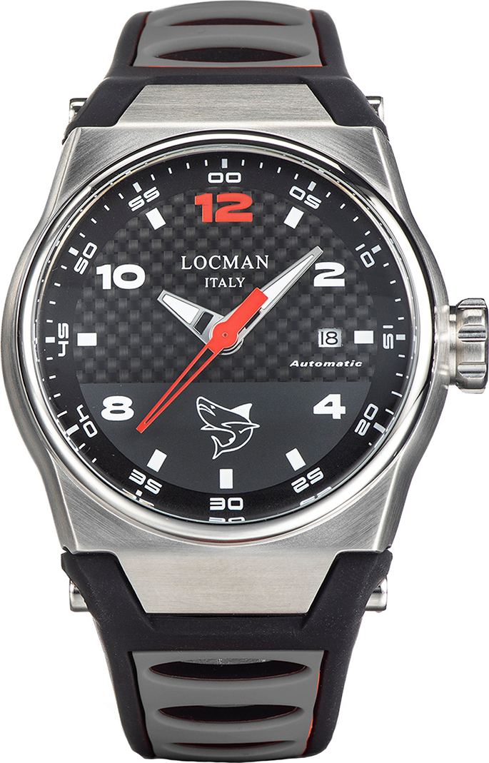 Locman - Armbanduhr - Herren - Chrono - Mare Automatik - 0556A09S-00CBRDSA