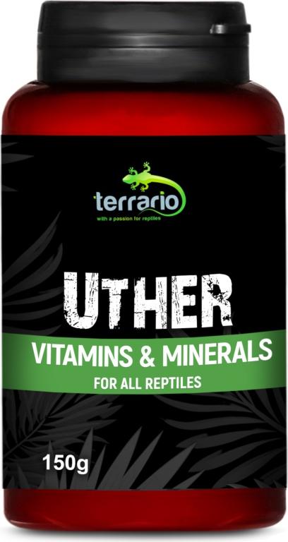 Terrario UTHER für Reptilien 150g - Vitamine für Reptilien und Amphibien Terrario