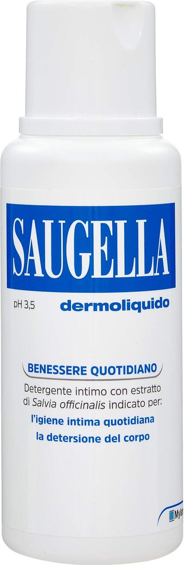 Saugella Dermoliquid Intimhygieneprodukt 250 ml
