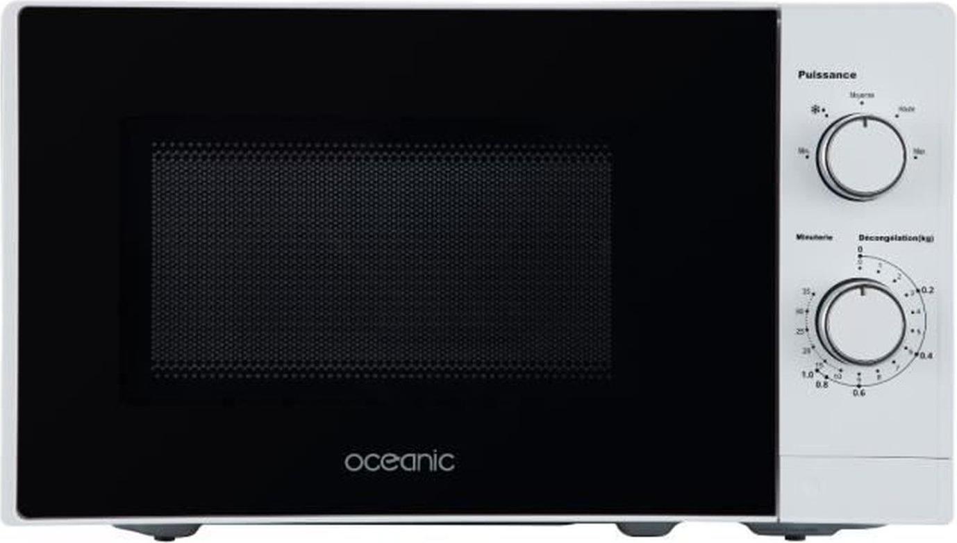 Mikrowelle – OCEANIC – OCEMO20W12 – 20 l – weiß – Einzelfunktion