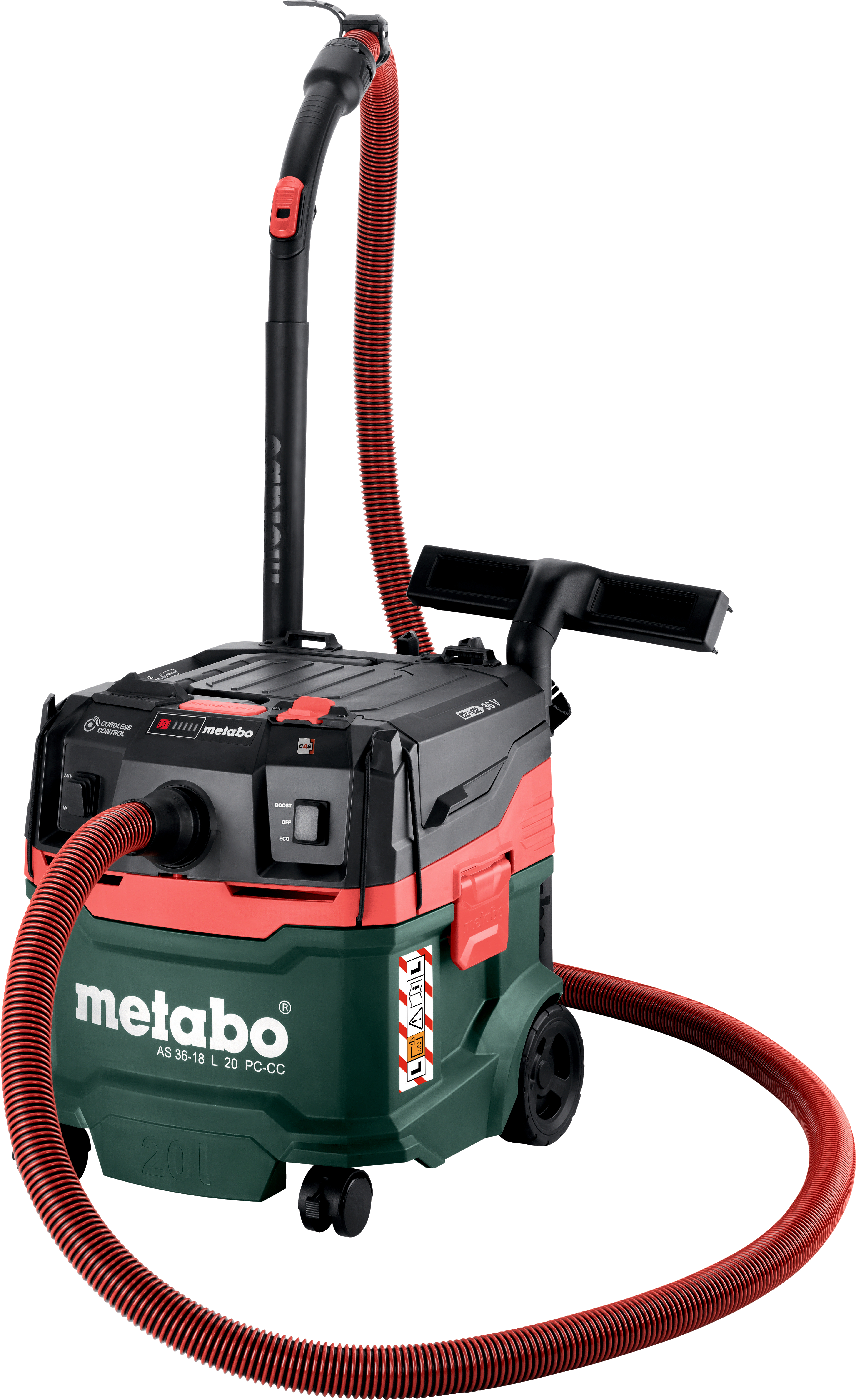 Metabo AS 36-18 L 20 ks-cc akumulátorový vysávač 20 l, sólo