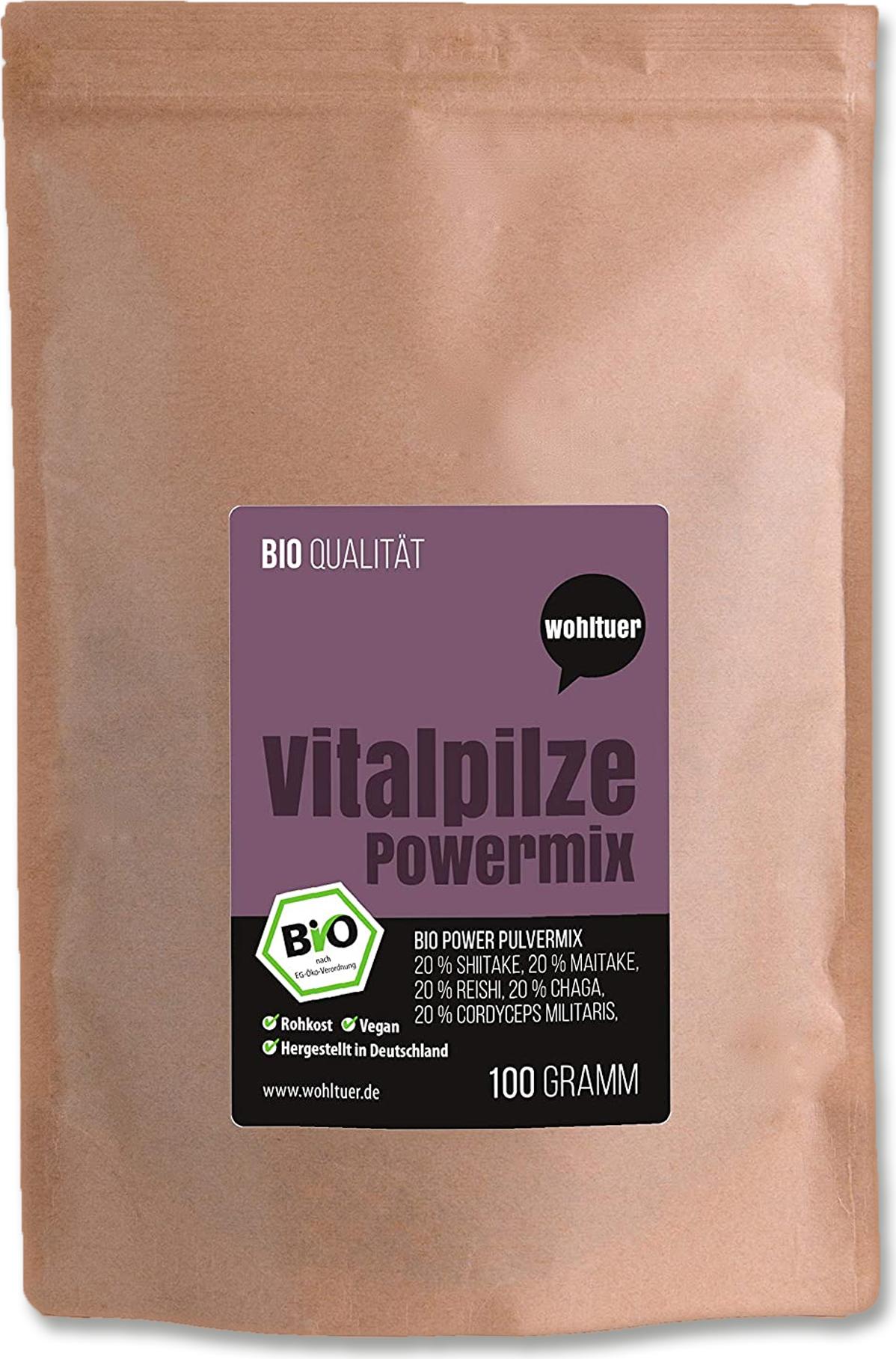 Wohltuer Vitalpilze Powermix 100g HH-O8X5-GORX