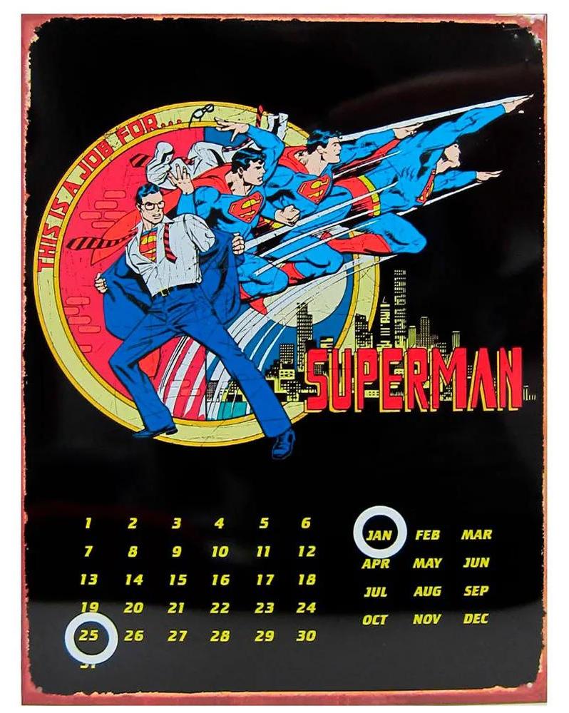 Adventný kalendár Generico Superman Jedna veľkosť