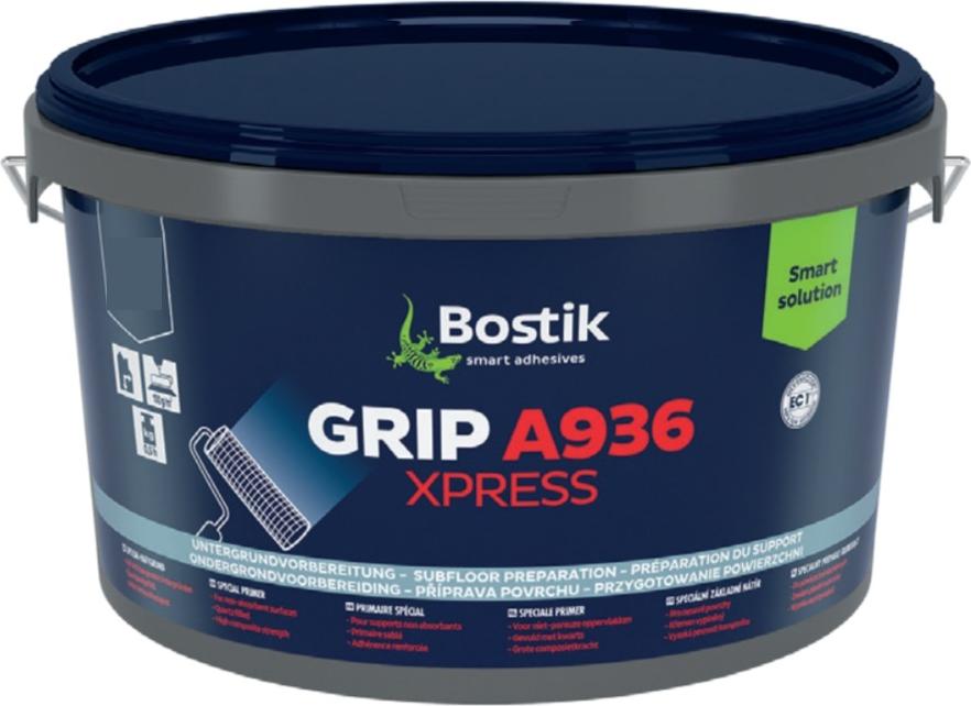 Bostik Grip A936 Xpress Spezial Haftgrundierung 12kg Eimer Wand Boden quarzgefüllter Vorstrich-Haftgrund 30622913