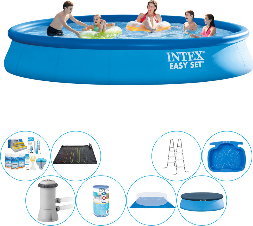 Balík bazénov - Intex Easy Set Rund 457x84 cm