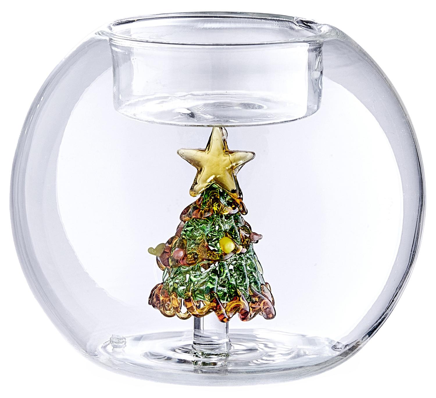 BUTLERS Teelichthalter MERRY&BRIGHT Tannenbaum