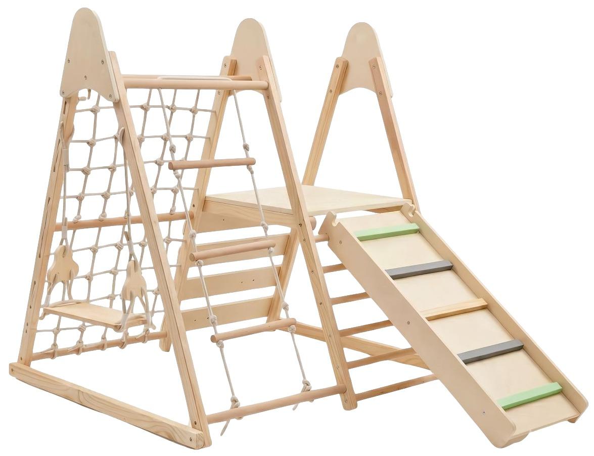 Moni Toys Little Gym 4-in-1 Holz-Spielgerät 9.020626.14.20.08