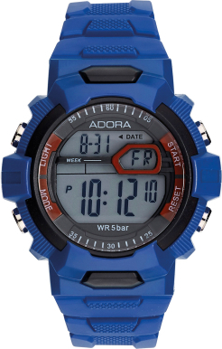 Adora AL3539 1-205890-001 Kinder Uhr Digital Quarz 5Bar