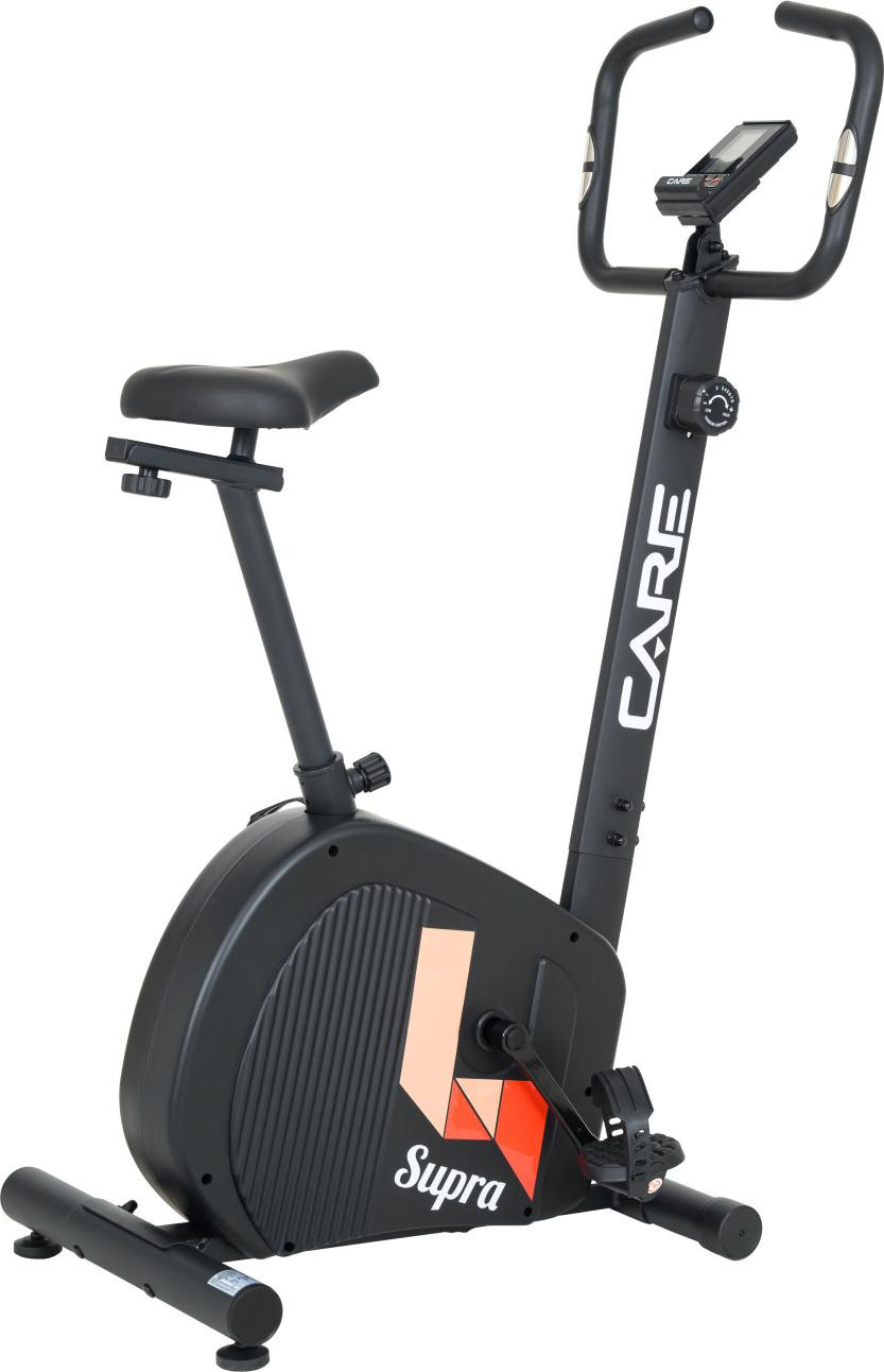CARE SUPRA - Heimtrainer-Fahrrad - 8 kg Schwungmasse - 8 manuelle Widerstandsstufen - Regelmäßiger Heimgebrauch