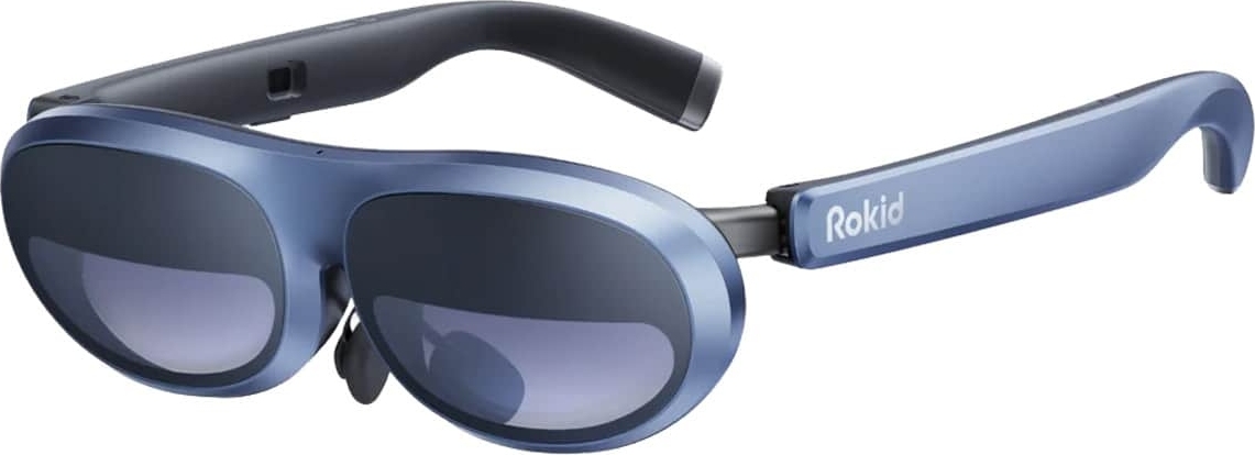 Rokid Max Portable AR Brille (Full HD, Augmented Reality, Micro-OLED, 120Hz, USB-C, Android & iOS) RA201