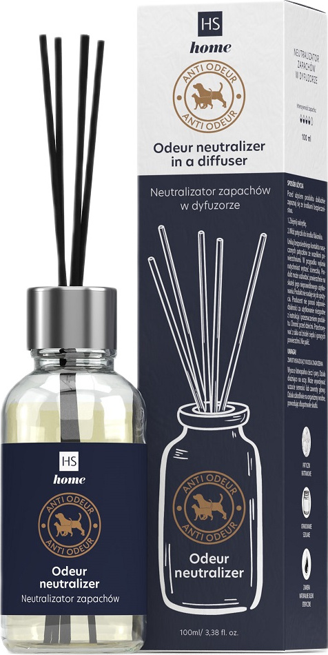 HiSkin Geruchsneutralisator für Haustiere im Diffusor, 100 ml