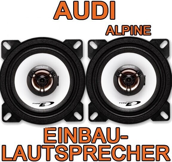 Lautsprecher Alpine 2-Wege für Audi 80, 100, 200 Lautsprecher Alpine 2- JUST SOUND best choice for caraudio audi-alp1025s