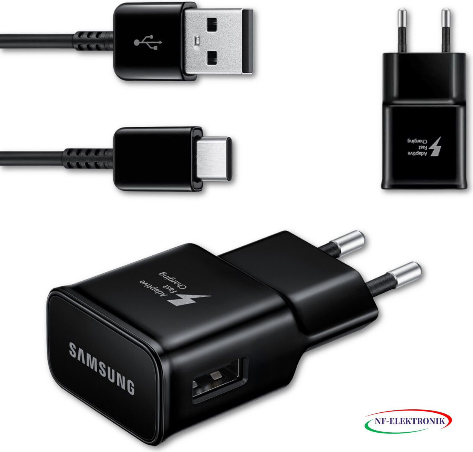 Originálna nabíjačka Samsung s rýchlym nabíjaním pre Galaxy S10+ S20 S21 S22+ Note 10
