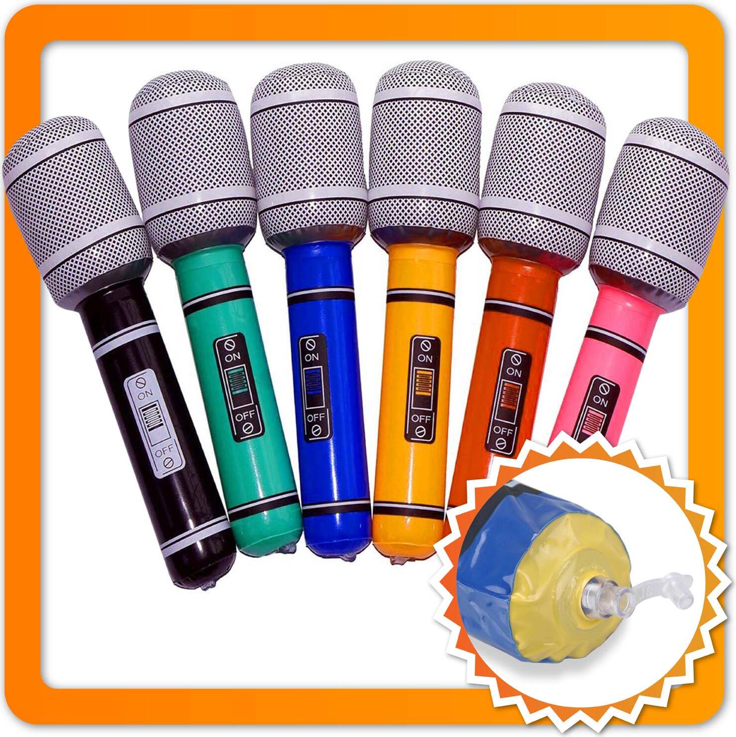 Nafukovací mikrofón