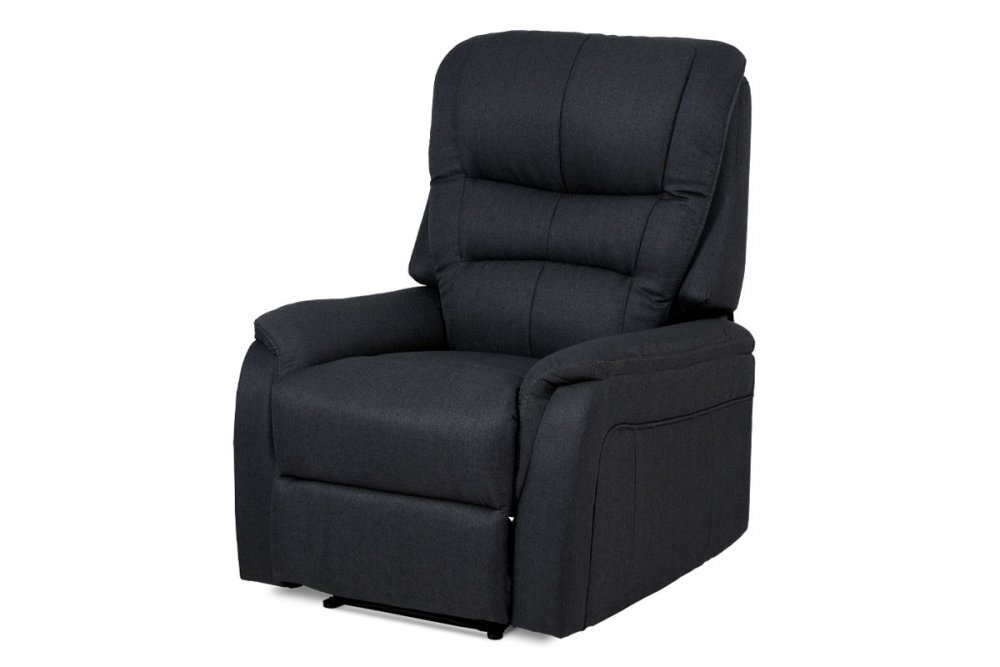 Fernsehsessel Autronic Fernsehsessel, grauer Stoff, schwarzes Metall (TV-5053 GREY2)
