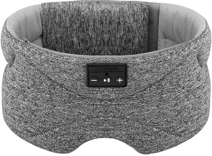 Maschera per dormire con cuffie Bluetooth, maschera per dormire 3D, maschera per occhi musicali senza fili, per dormire laterali/dorsali, cuffie per dormire