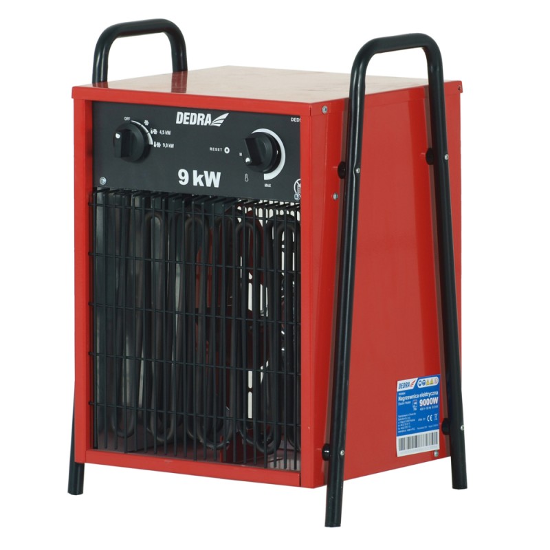 Dedra Ded9924 Elektrický Ohrievač S Dúchadlom 9Kw Ewimax Oficiálny Distribútor - Autorizovaný Predajca Dedra