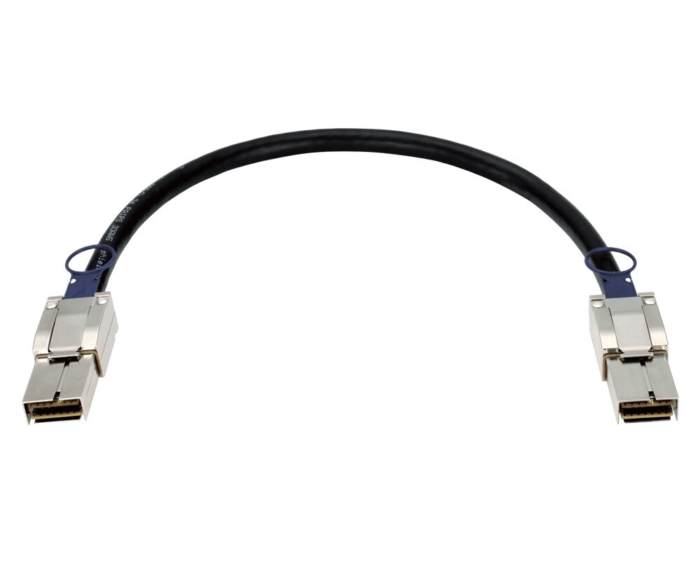 D-Link 120G CXP InfiniBand/optický kábel 0,5 m čierny