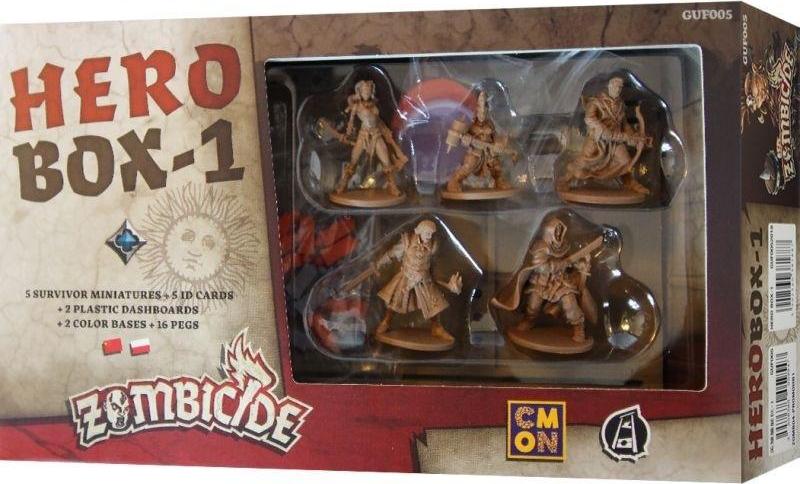 Portal Games Zombicide Erweiterung: Hero Box PORTAL Helden-Set