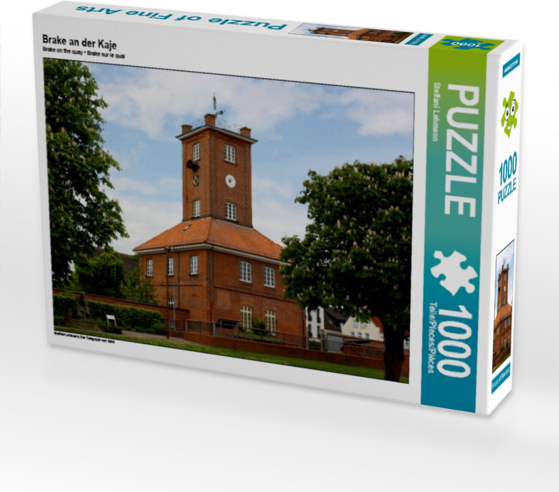 Calvendo Brake an der Kaje 1000 Teile Puzzle quer 640x480mm, Lehmann Steffani; 7355561