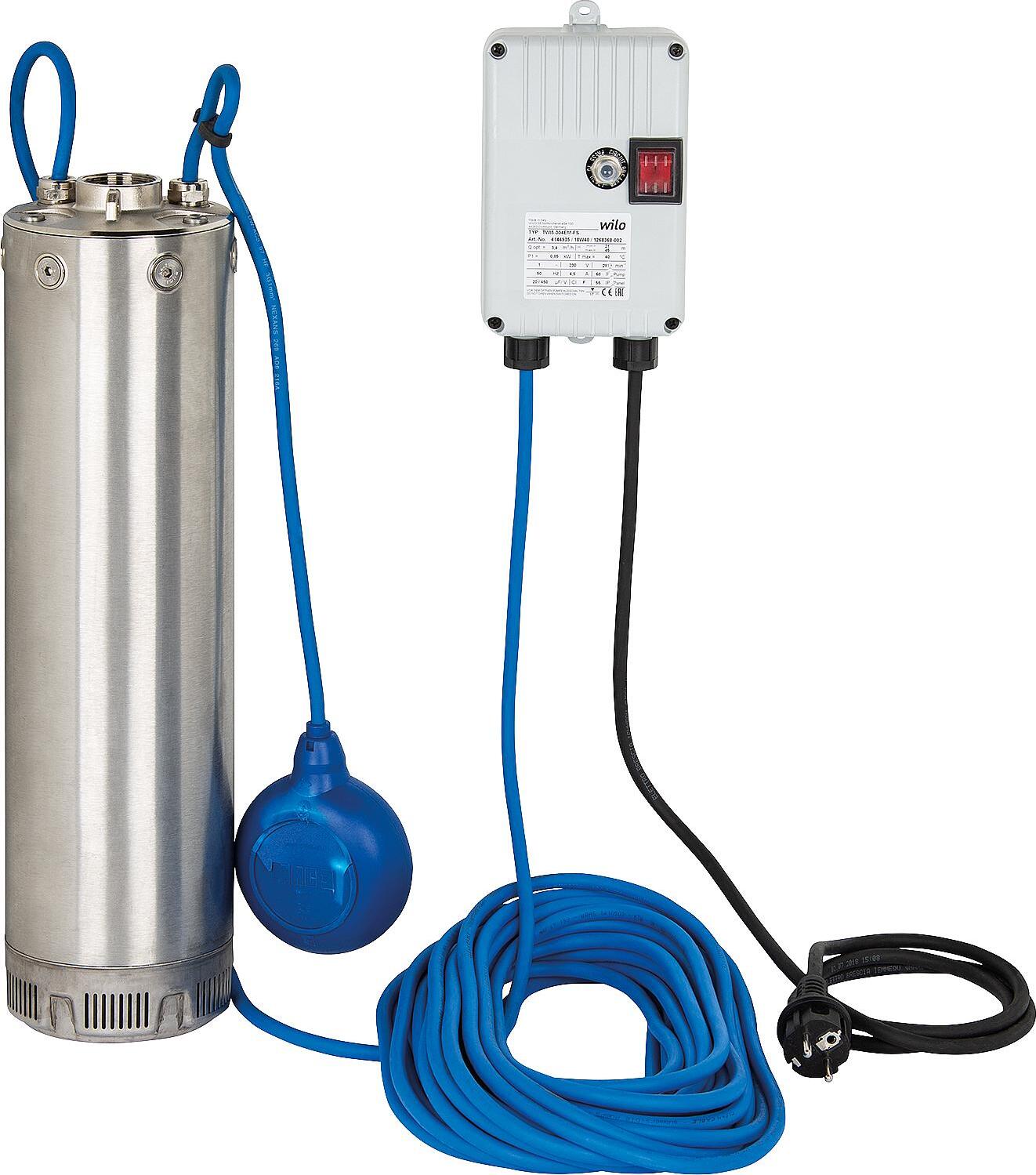 asdec life ® Ponorné čerpadlo Wilo-SUB TWI5- 306EM FS, menovitý výkon motora 1,12 kW