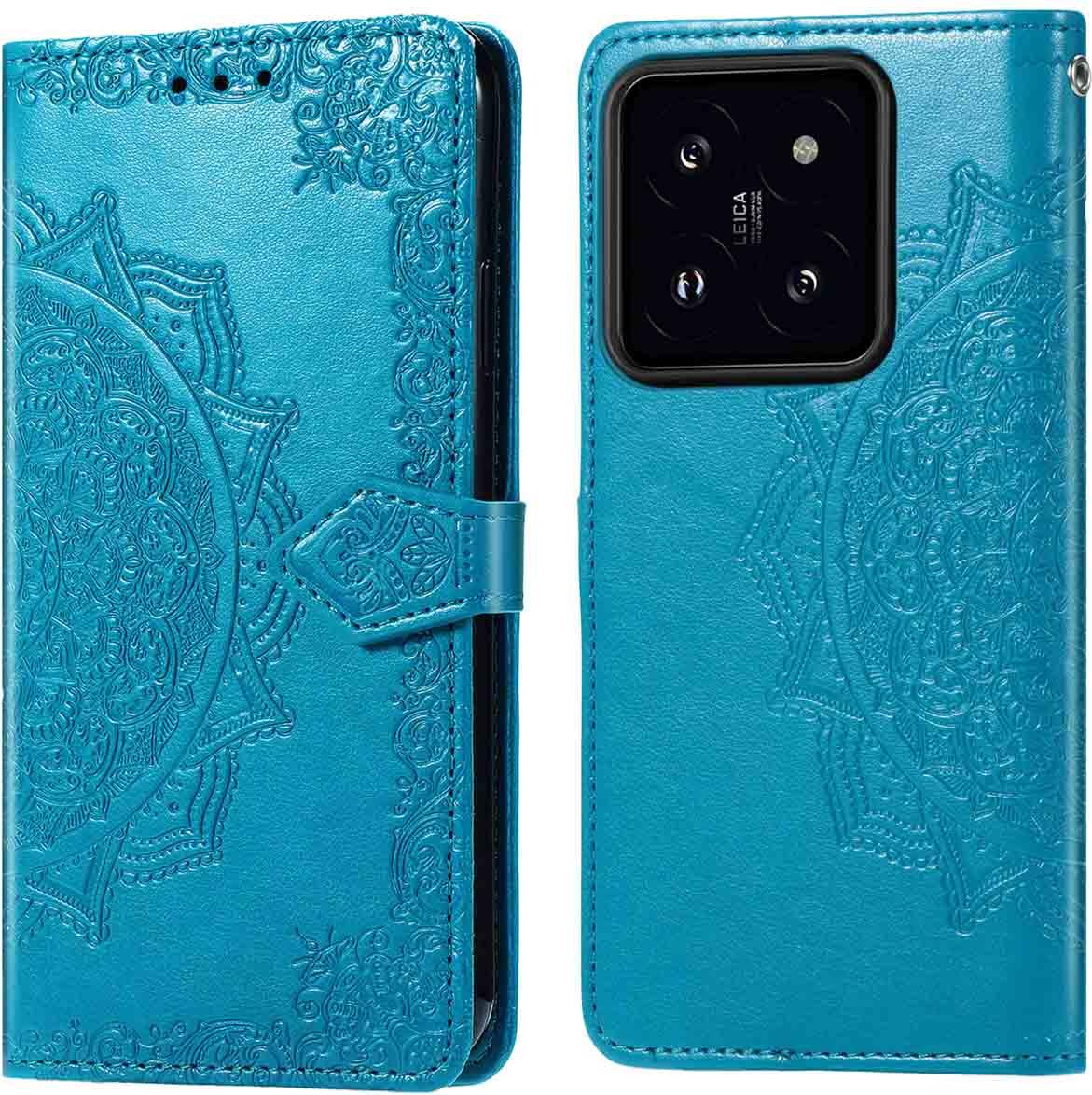 imoshion Mandala knižnica pre Xiaomi 14T - tyrkysová