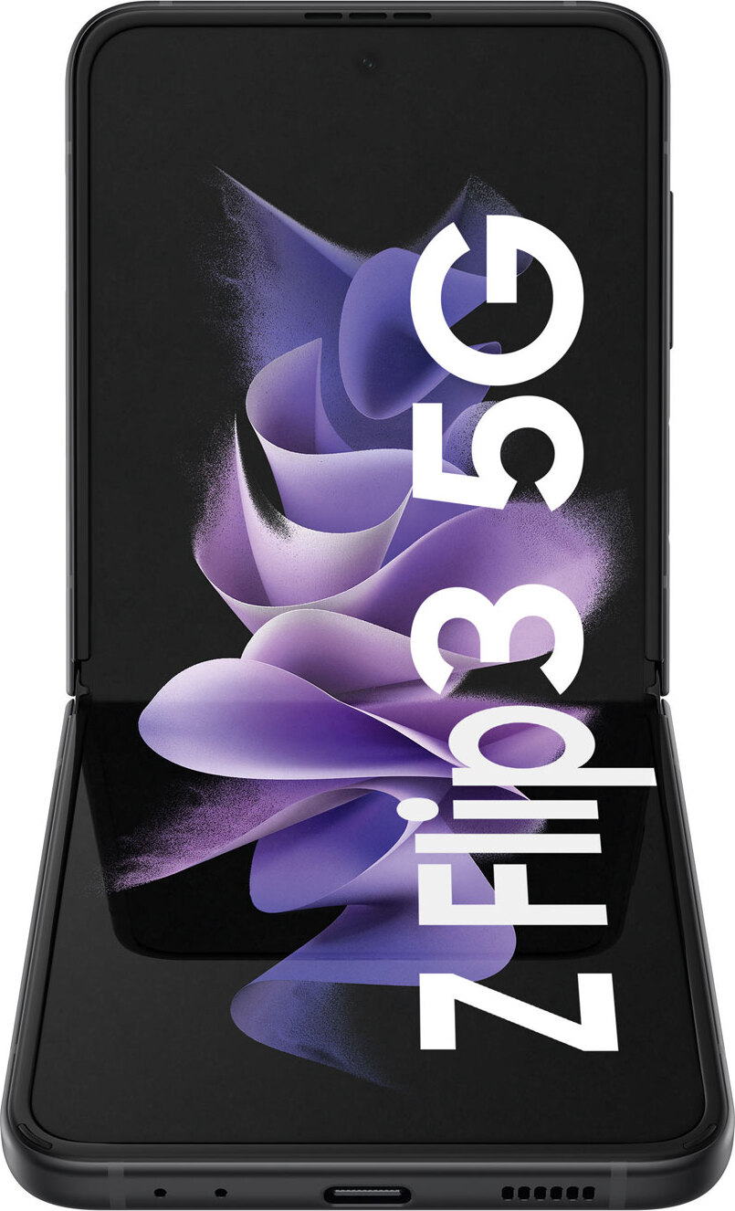 Samsung Galaxy Z Flip3 5G 256 GB Dual-Sim Phantom Black Gut