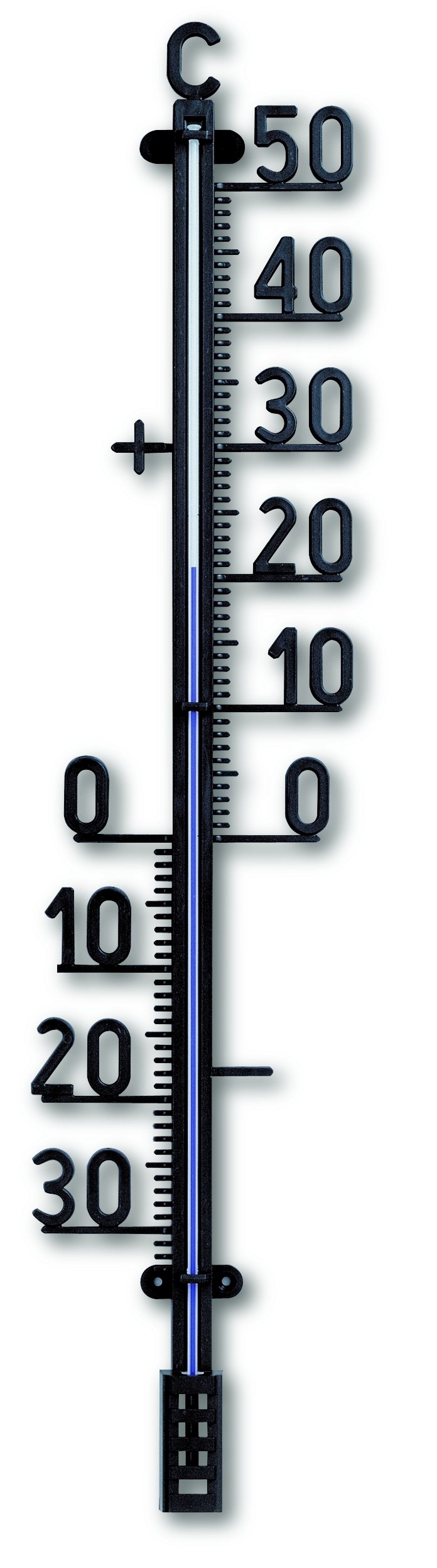 DEUBA® 3x Garten Thermometer mit Celsius Fahrenheit Skala Haushalt