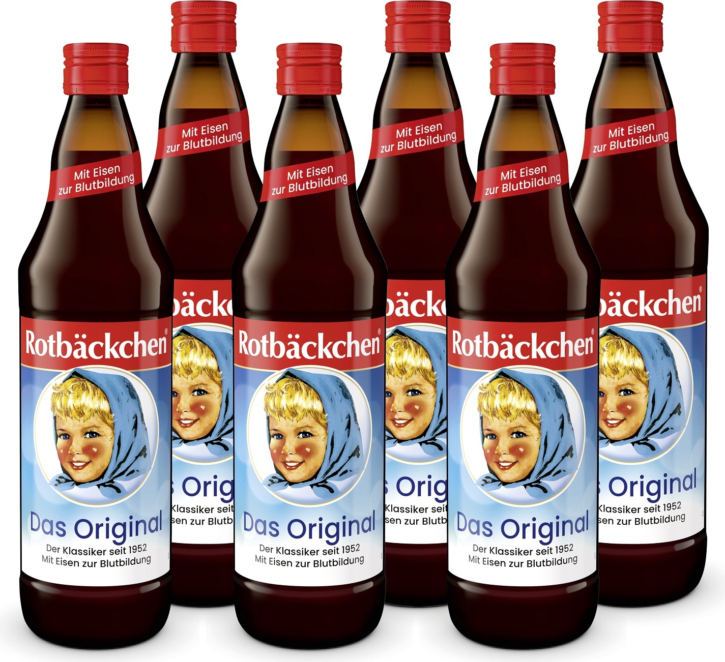ROTBÄCKCHEN Das Original 6er Pack (6 x 700 ml)