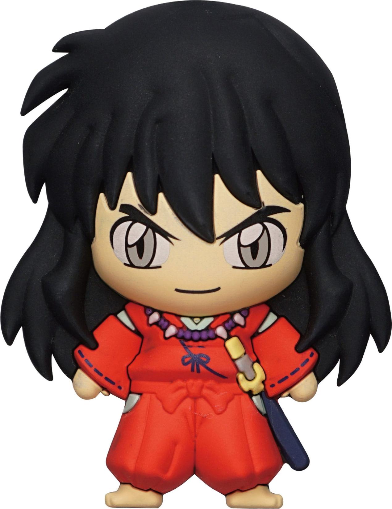 Monogram Inuyasha Relief-Magnet Human Form Inuyasha 737022