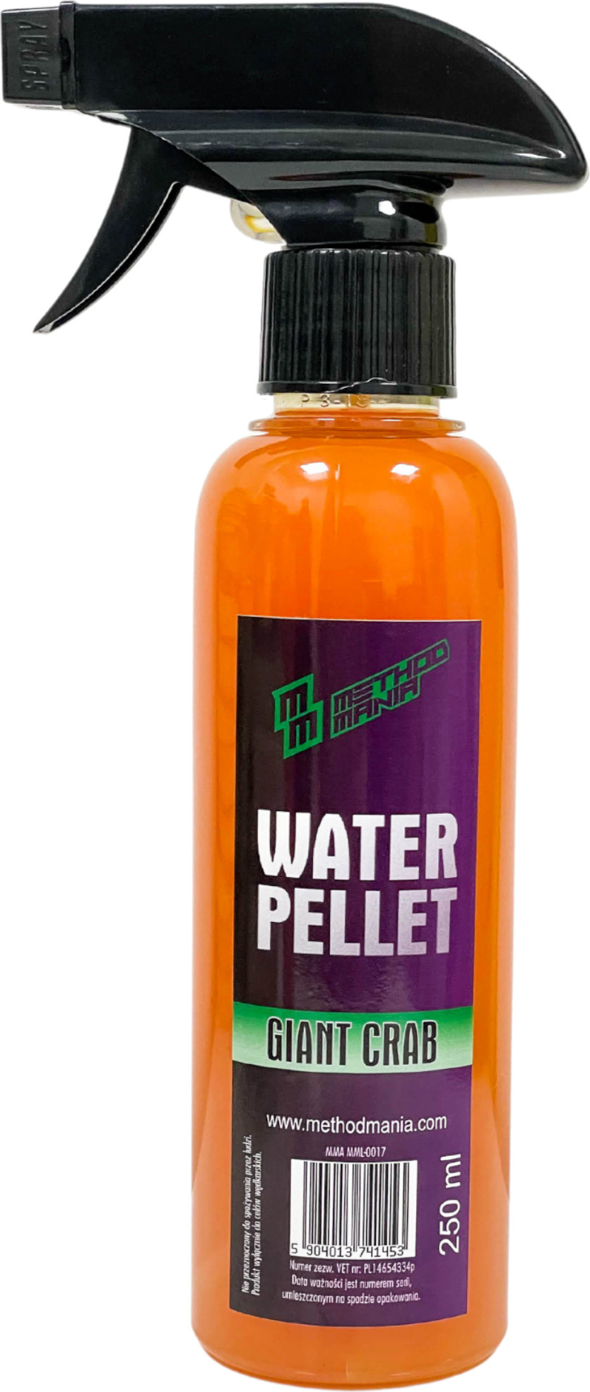 Method Mania Flüssige Methode Mania Water Pellet 250ml - GiantCrab